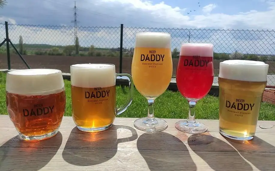 Na den sládkem v pivovaru Beer Daddy až pro 4 osoby