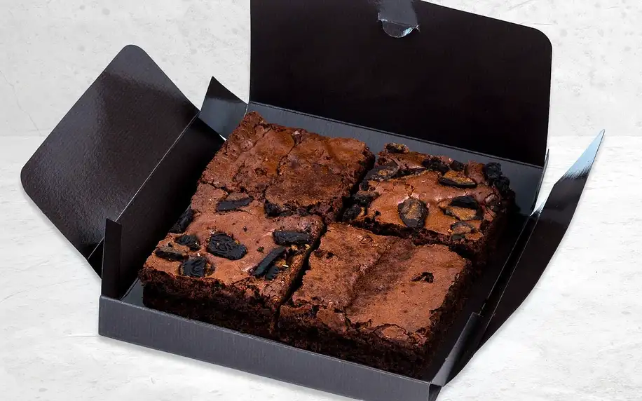 Brownies do krabičky: čokoláda, slaný karamel i oreo