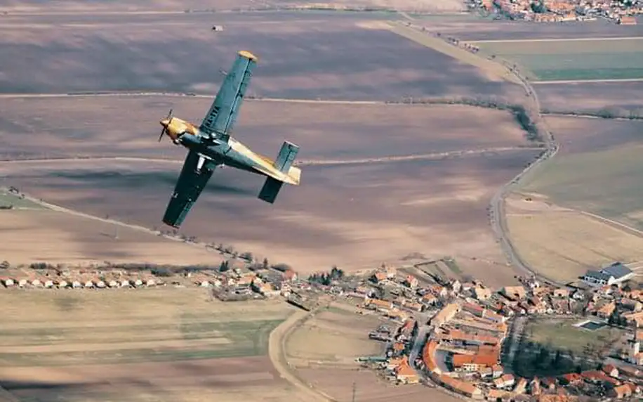 Akrobatický let s letadlem Bulldog