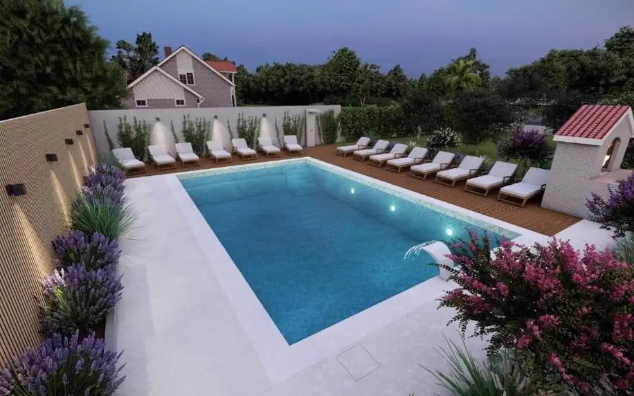 Chorvatsko, Rab: Foric Apartments With Outdoor Heated Pool