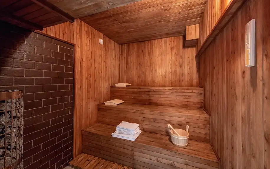 Wellness hotel s bazénem v Harrachově: snídaně i sauna