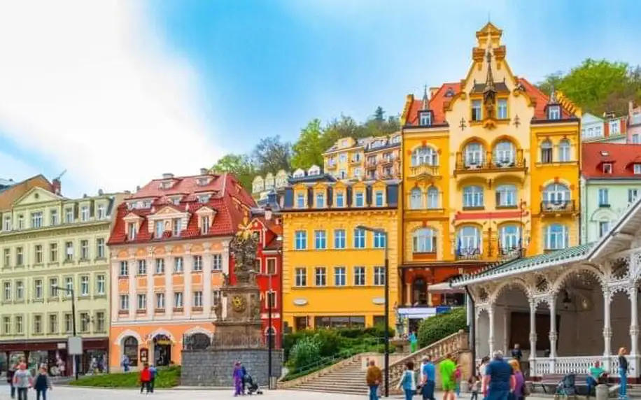 Karlovy Vary: Parkhotel Richmond **** s polopenzí, bazénovým i wellness centrem + denně procedura a vyžití