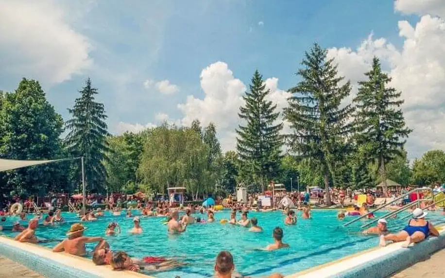 Bogács: Hotel Strand *** přímo propojený s termálními lázněmi (8 bazénů) s neomezeným vstupem + snídaně