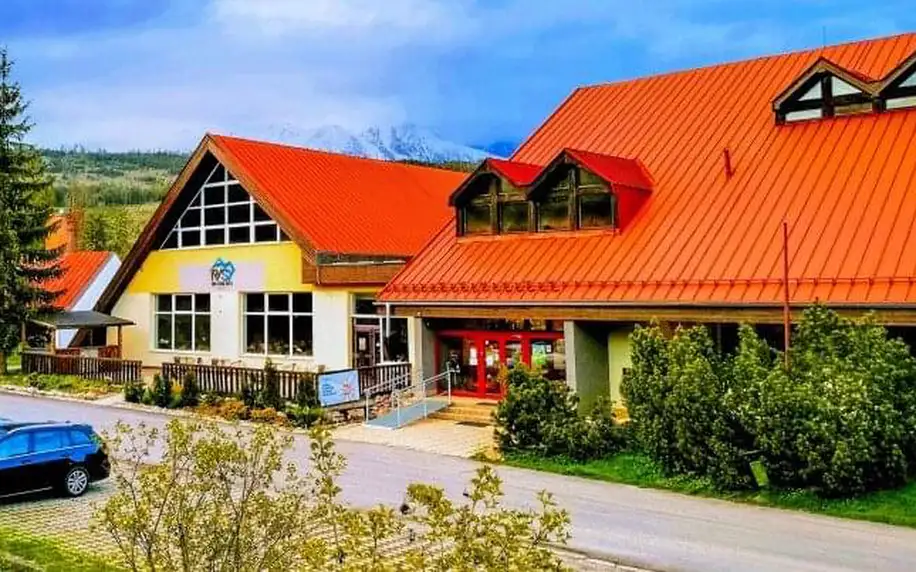 Vysoké Tatry u atrakcí (nejen) pro rodiny v Hotelu Rysy *** s polopenzí, dětským koutkem a slevou do aquaparku