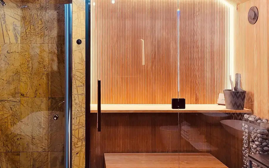 Luxusní domek až pro 6 nebo 10 osob i privátní sauna