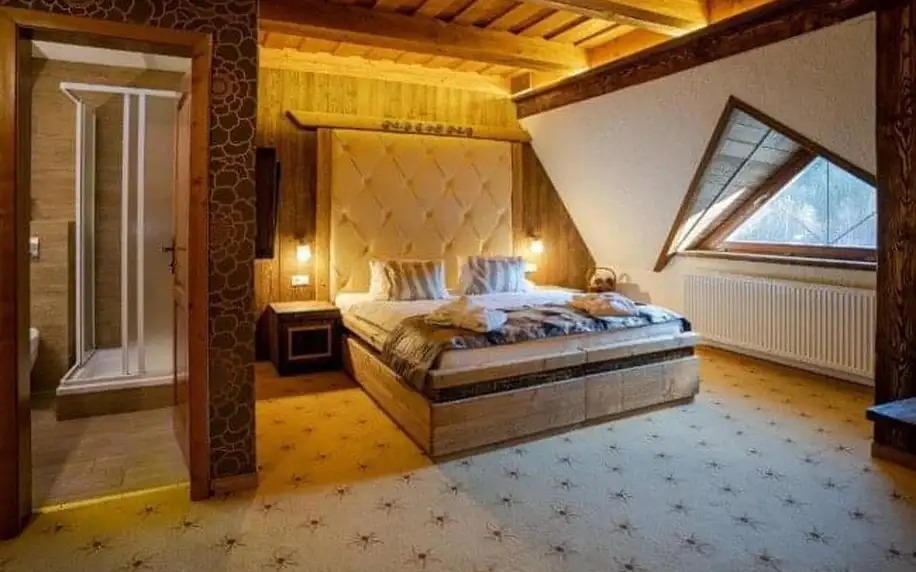 Nízké Tatry blízko termálů: Hotel Strachanovka **** s polopenzí a wellness + welcome drink a balíček slev