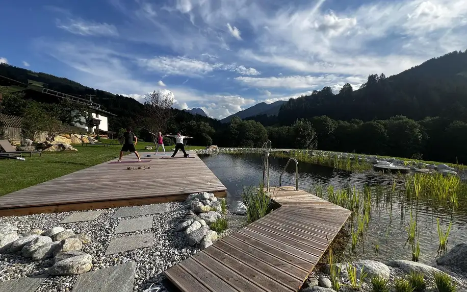 Tyrolsko: wellness s jezírkem a 5 druhy saun, polopenze
