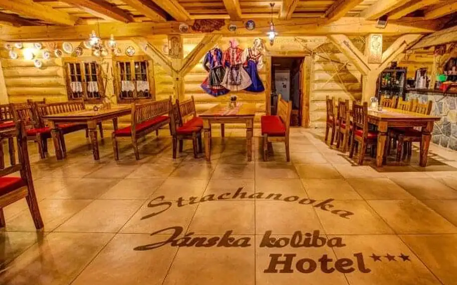 Nízké Tatry blízko termálů: Hotel Strachanovka **** s polopenzí a wellness + welcome drink a balíček slev