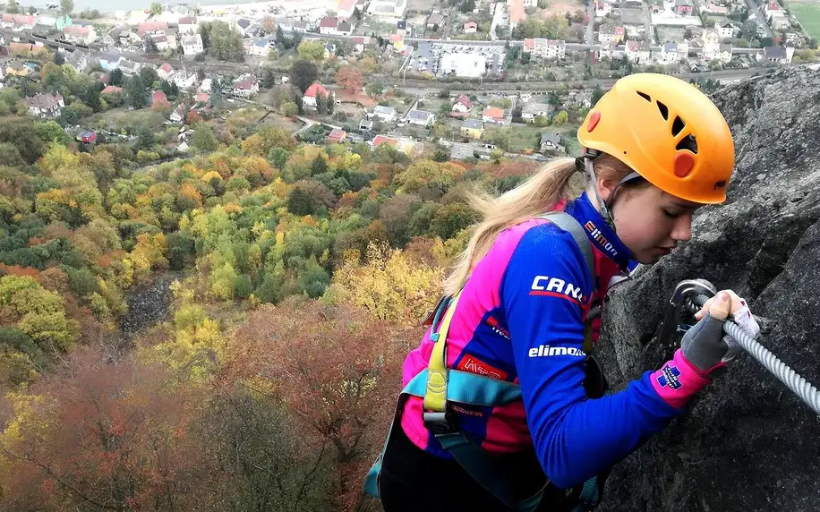 Via Ferrata: lezení po Lužické spojce pro 1–3 os.