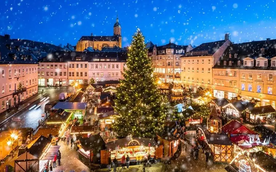 Adventní Annaberg-Buchholz a Saská Kamenice, Sasko