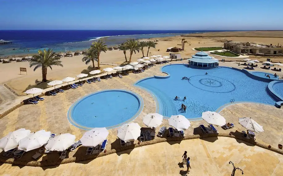 Concorde Moreen Beach Resort & Spa, Marsa Alam, Dvoulůžkový pokoj s výhledem na moře, letecky, all inclusive