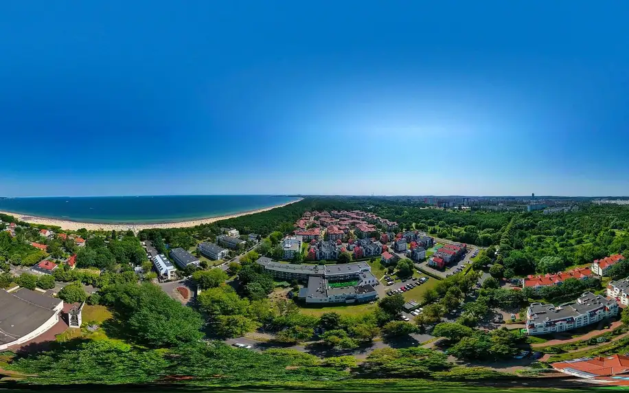 Hotel v Gdaňsku: polopenze, wellness, 100 m na pláž