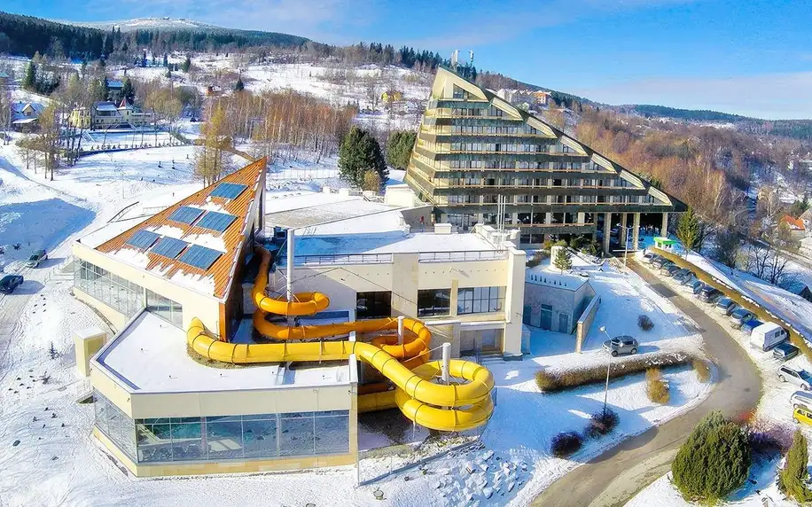 Polská strana Jizerek: polopenze, aquapark