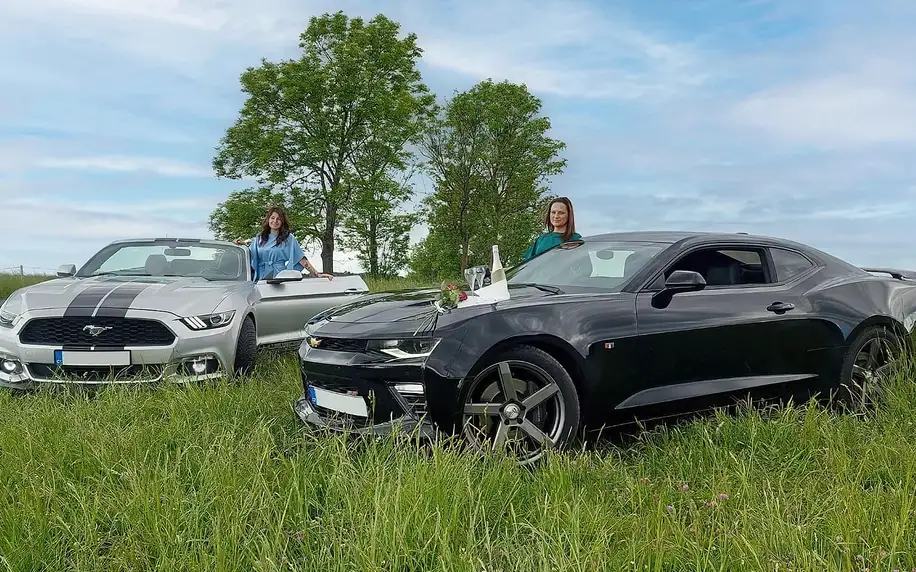 Mustang Cabriolet či Chevrolet Camaro až na 24 hod.