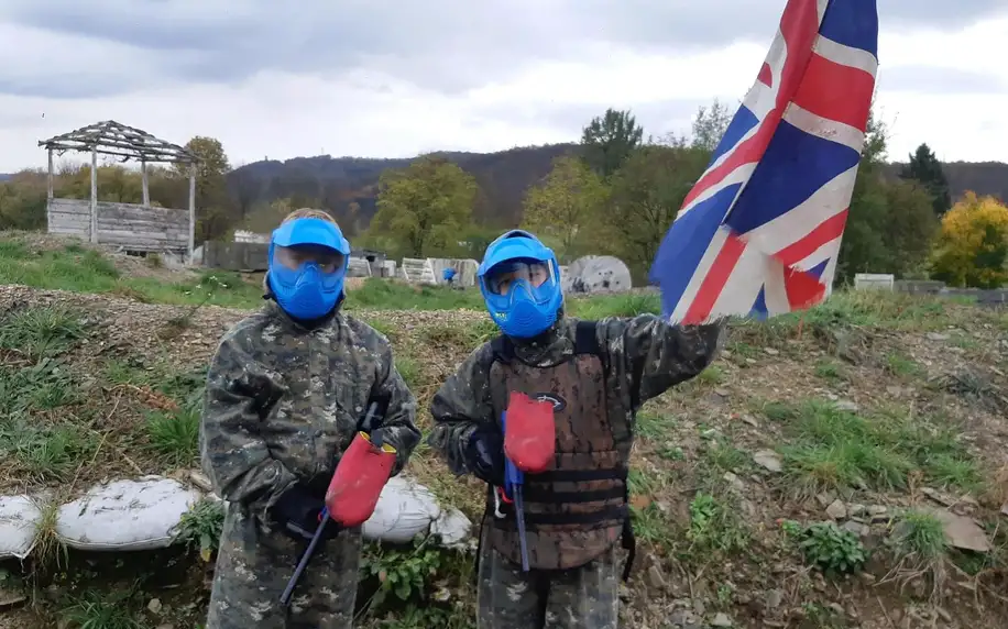 Junior paintball: 3 hodiny zábavy pro 8–10 dětí