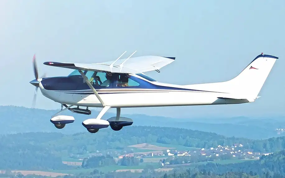 Pilotem Sky Lane na zkoušku: 30-60 min. nad Šumavou