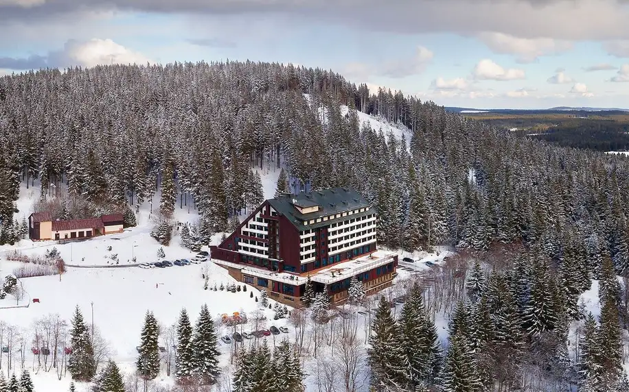 Moderní hotel na Šumavě s wellness a polopenzí