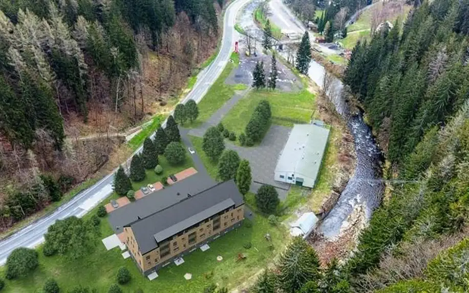 Vrchlabí: Apartmán Herlíkovice s možností vířivky na pokoji