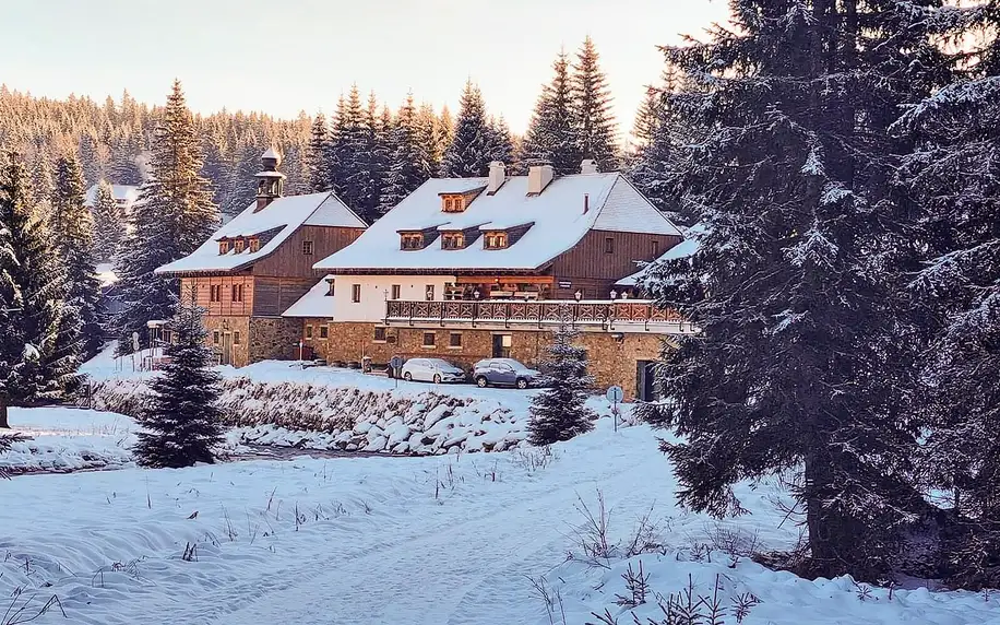 Pobyt v pivovaru na Modravě: snídaně, pivo i sauna