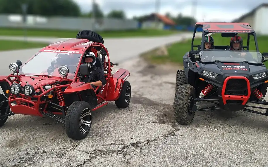 Zapůjčení dvoumístné buggy na 1-6 hodin