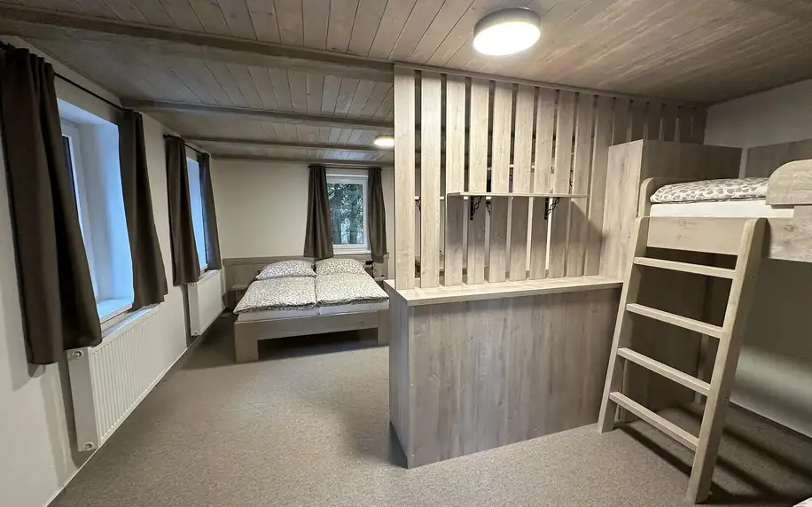 Apartmány v Jizerkách, snídaně i vířivka a sauna