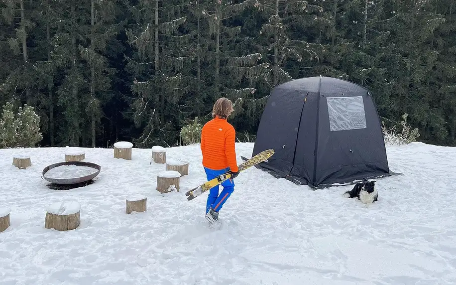 Zapůjčení stanového saunového setu až na týden