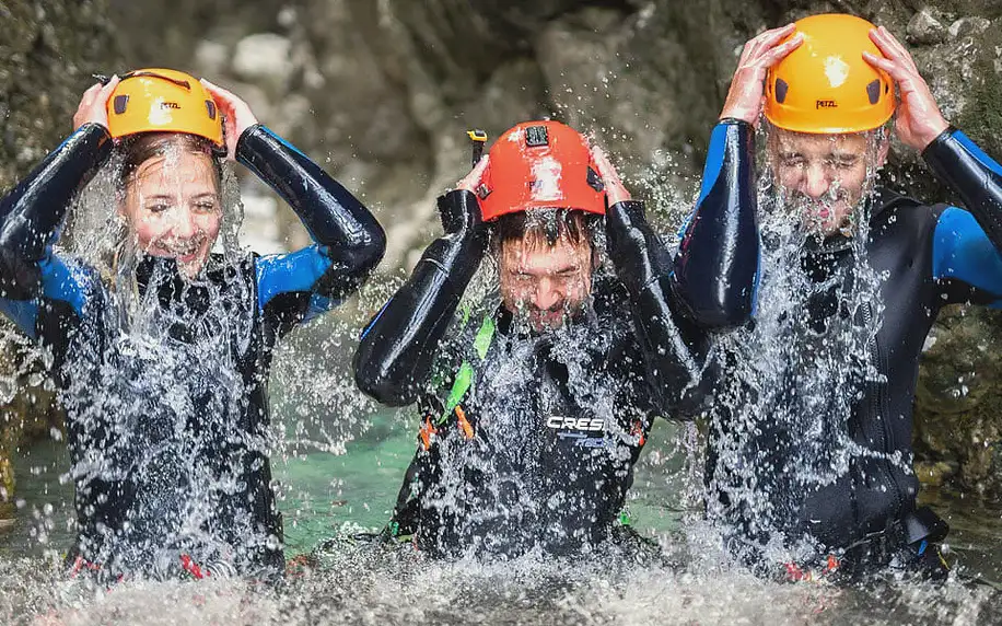 2denní rafting a canyoning ve Slovinsku na řece Soča