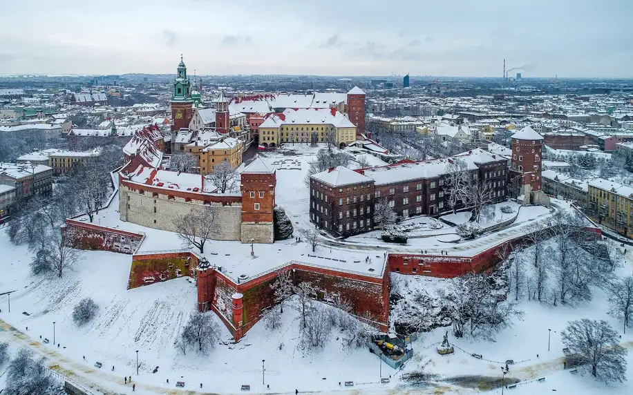 Moderní hotel u centra Krakova se snídaněmi