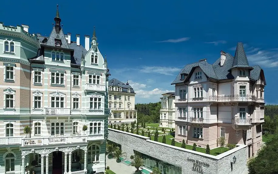 Luxusní relax v 5* Savoy Westend Karlovy Vary: wellness, bazén a polopenze 5 dnů / 4 noci, 2 osoby, polopenze